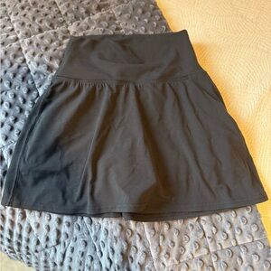 lululemon athletica Black Circle Skater Skirt